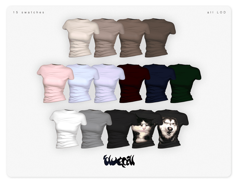 Галерея мода Футболка Female mock neck top #1